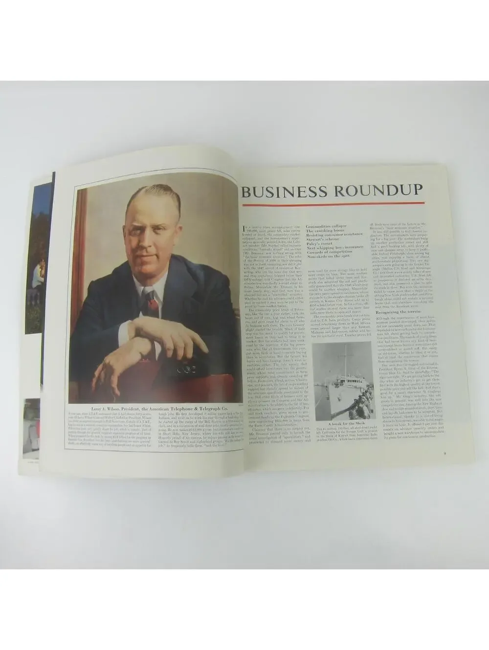 Vintage FORTUNE Magazine March 1949 Arthur Lidov Cover Studebaker Lincoln Ads
